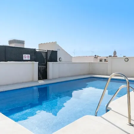 Apartment -malagasunapts- Privateterrace Freeparking Pool