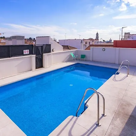 -malagasunapts- Privateterrace Freeparking Pool *